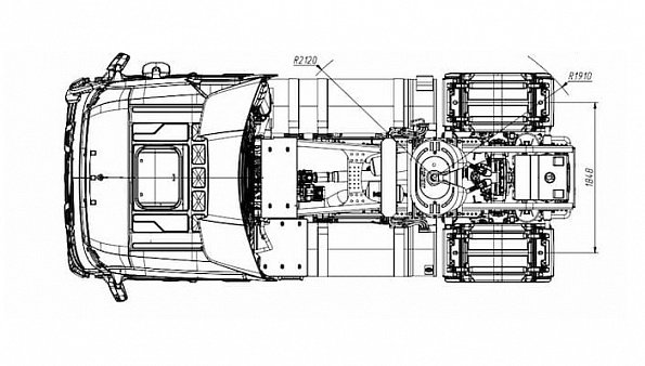 KAMAZ-54901 NEO на СПГ
